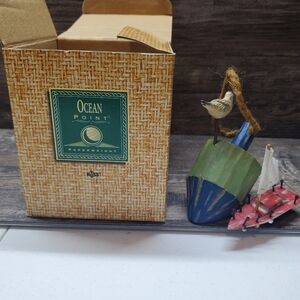 Nautical Buoy Paperweight - Ocean Point Ship Boat Seagull Booie Ornament